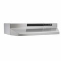 Almo 42-Inch Stainless Steel Convertible Under-Cabinet Range Hood with 230 CFM Blower F404204